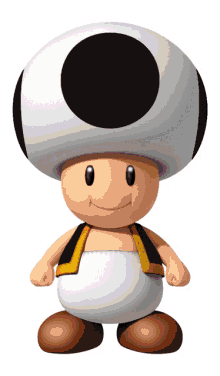 mario cute smile toad video game