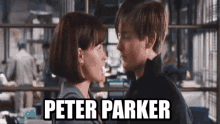 Peter Parker Betty Brant GIF - Peter Parker Betty Brant Hot GIFs