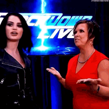 Teddy Long Paige GIF - Teddy Long Paige Vickie Guerrero GIFs
