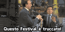 Questo Festival E Truccato Festival Di Sanremo GIF - Questo Festival E Truccato Festival Di Sanremo Cavallo Pazzo GIFs