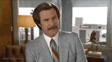 anchorman the legend of ron burgundy comedy will ferrell stings
