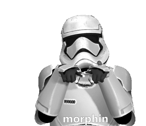 Storm Trooper Star Wars Sticker - Storm Trooper Star Wars Morphin Stickers