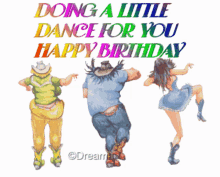 Happy Birthday A Little Dance For You GIF - Happy Birthday A Little Dance For You Twerk GIFs