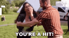 Youre A Hit Chris GIF - Youre A Hit Chris Lotte GIFs