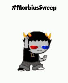 Homestuck Morbius GIF - Homestuck Morbius Morbius Sweep GIFs