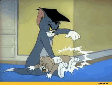tom slaps on ass tom and jerry