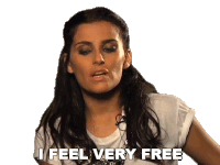 I Feel Very Free Nelly Furtado Sticker - I Feel Very Free Nelly Furtado Liberate Stickers