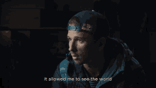 It Allowed Me To See The World Allows GIF - It Allowed Me To See The World Allows Explore GIFs