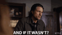 And If It Wasnt Jack Sheridan GIF - And If It Wasnt Jack Sheridan Virgin River GIFs