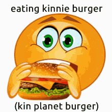 kin kinnie kin planet burger burger king