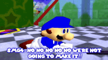 Smg4 No No No No No GIF - Smg4 No No No No No Were Not Going To Make It GIFs