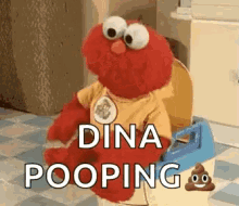 Poop Elmo GIF - Poop Elmo Pooping GIFs