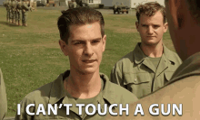 I Cant Touch A Gun I Cant Do It GIF - I Cant Touch A Gun I Cant Do It Pacifist GIFs
