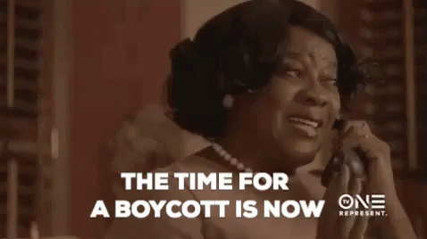 The Time Is Now GIF - Boycott The Time For A Boycott Is Now Now - Discover  & Share GIFs