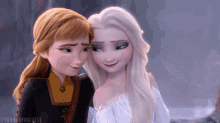 Elsa Anna GIF - Elsa Anna Frozen2 GIFs