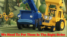 Bob The Builder Lofty GIF - Bob The Builder Lofty We Need To Put Them In The Right Order GIFs
