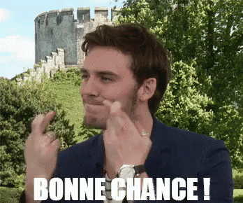 Bonne Chance Gif Bonne Chance Fingers Crossed Discover Share Gifs