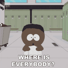 Where Is Everybody Token Black GIF - Where Is Everybody Token Black South Park GIFs