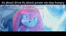 Knuckles The Echidna Sonic Movie2 GIF - Knuckles The Echidna Sonic Movie2 The Rock GIFs