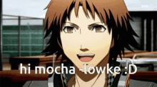 Mocha Lowke GIF - Mocha Lowke Yosuke Hanamura GIFs