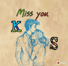 Miss You Ks GIF - Miss You Ks Forehead Kiss GIFs