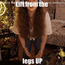 Rozenessa Legs Up GIF - Rozenessa Legs Up Lifting GIFs