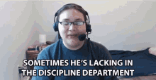 Sometimes Hes Lacking In The Discipline Department Not Disciplined GIF - Sometimes Hes Lacking In The Discipline Department Not Disciplined Follow The Rules GIFs
