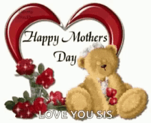 Happy Mothers Day Greetings GIF - Happy Mothers Day Greetings Love You Sis GIFs