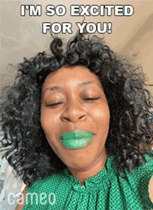 im so excited for you glozell lyneette green glozell cameo im thrilled