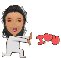 Michael Jackson Hearts Sticker - Michael Jackson Hearts I Love You Stickers