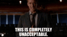Glee Will Schuester GIF - Glee Will Schuester This Is Completely Unacceptable GIFs