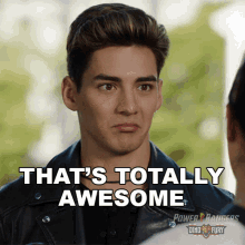 Thats Totally Awesome Javi GIF - Thats Totally Awesome Javi Power Rangers Dino Fury GIFs