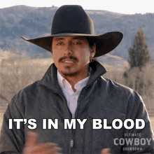 Its In My Blood Stephen Yellowtail GIF - Its In My Blood Stephen Yellowtail Ultimate Cowboy Showdown GIFs