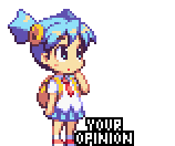 Your Opinion Rude Sticker - Your Opinion Rude Anime Stickers