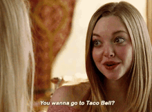 Mean Girls Karen Smith GIF - Mean Girls Karen Smith You Wanna Go To Taco Bell GIFs