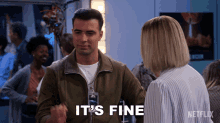 Its Fine Victor GIF - Its Fine Victor The Expanding Universe Of Ashley Garcia GIFs