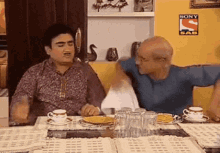 Gandhi Ji Ban Arguing GIF - Gandhi Ji Ban Arguing Dining GIFs