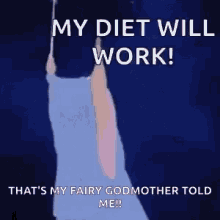 My Diet Will Work Dieting GIF - My Diet Will Work Dieting Positive Thinking GIFs