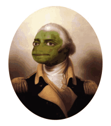 Pepe George Washington GIF - Pepe George Washington Smirk GIFs