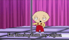 Stewie Dancing From My Vagina GIF - Stewie Dancing From My Vagina GIFs