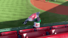 Boston Red Sox Wally The Green Monster GIF - Boston Red Sox Wally The Green Monster Red Sox GIFs