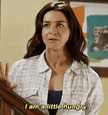 Greys Anatomy Amelia Shepherd GIF - Greys Anatomy Amelia Shepherd I Am A Little Hungry GIFs