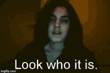 Look Who It Is GIF - Look Who It Is Look Creepy GIFs