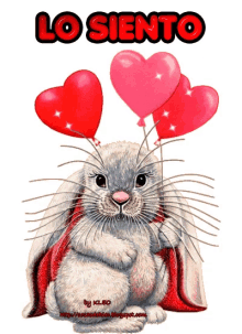 Lo Siento Rabbit GIF - Lo Siento Rabbit Heart GIFs
