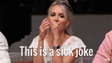 This Is A Sick Joke Married At First Sight GIF - This Is A Sick Joke Married At First Sight Not A Good Joke GIFs