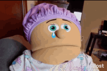 sad puppet tears tear up so sad