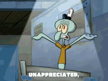 Squidward Underpaid GIF - Squidward Underpaid Spongebob Squarepants GIFs