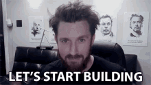 Lets Start Building Builder GIF - Lets Start Building Building Builder GIFs