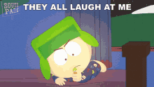 They All Laugh At Me Kyle Broflovski GIF - They All Laugh At Me Kyle Broflovski South Park GIFs