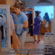 Packing For Three Months Is Easy I Do It Every Time I Go Away For The Weekend GIF - Packing For Three Months Is Easy I Do It Every Time I Go Away For The Weekend Simone Grove GIFs